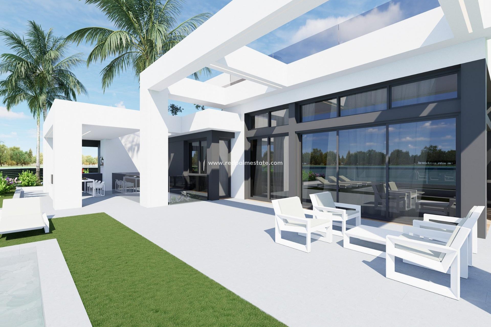 Obra nueva - Villa -
Los Alczares - Santa Rosalia