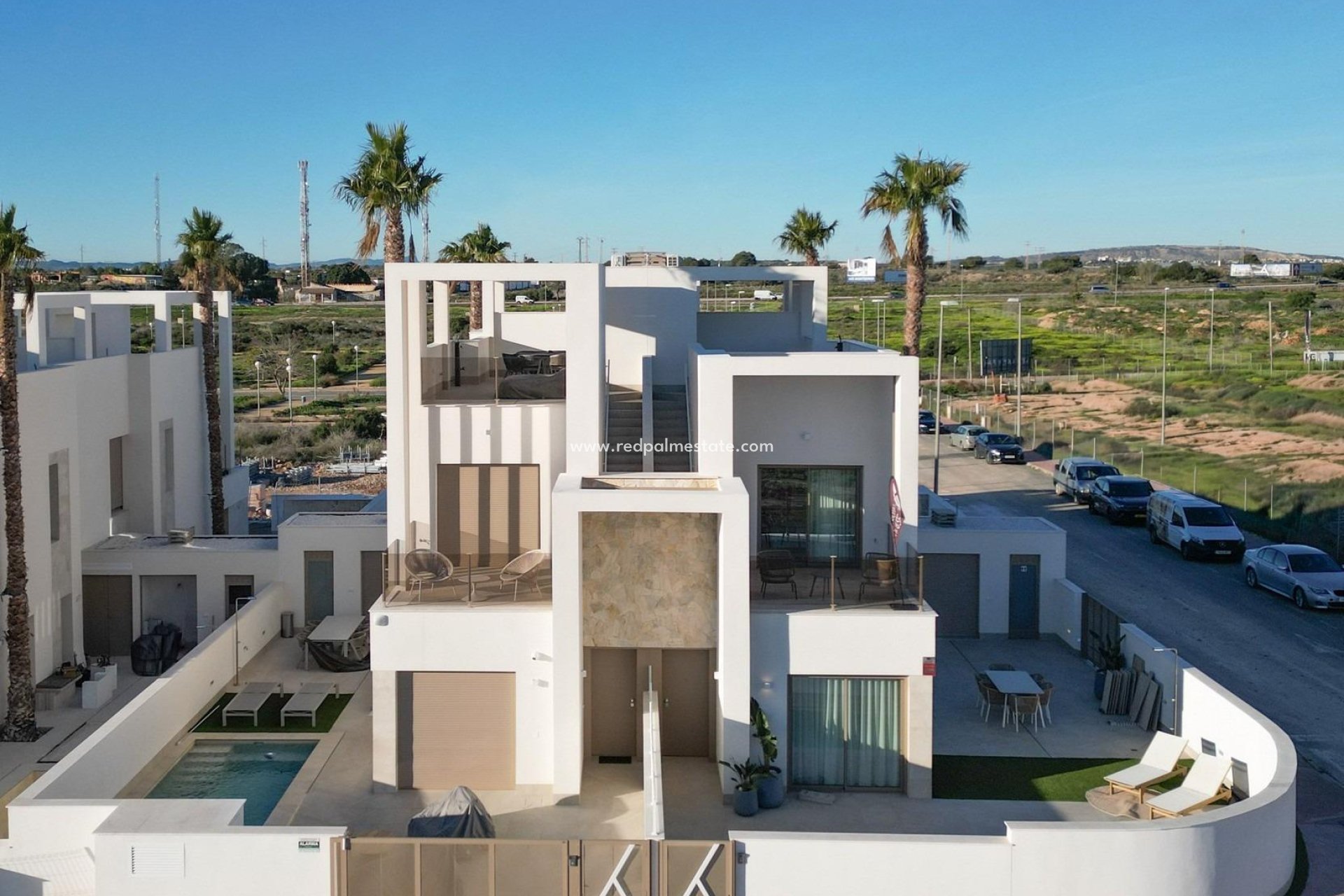 Obra nueva - Villa -
Los Alczares - Serena Golf
