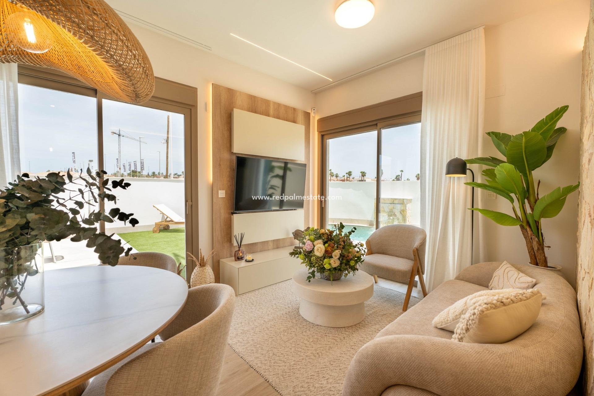 Obra nueva - Villa -
Los Alczares - Serena Golf