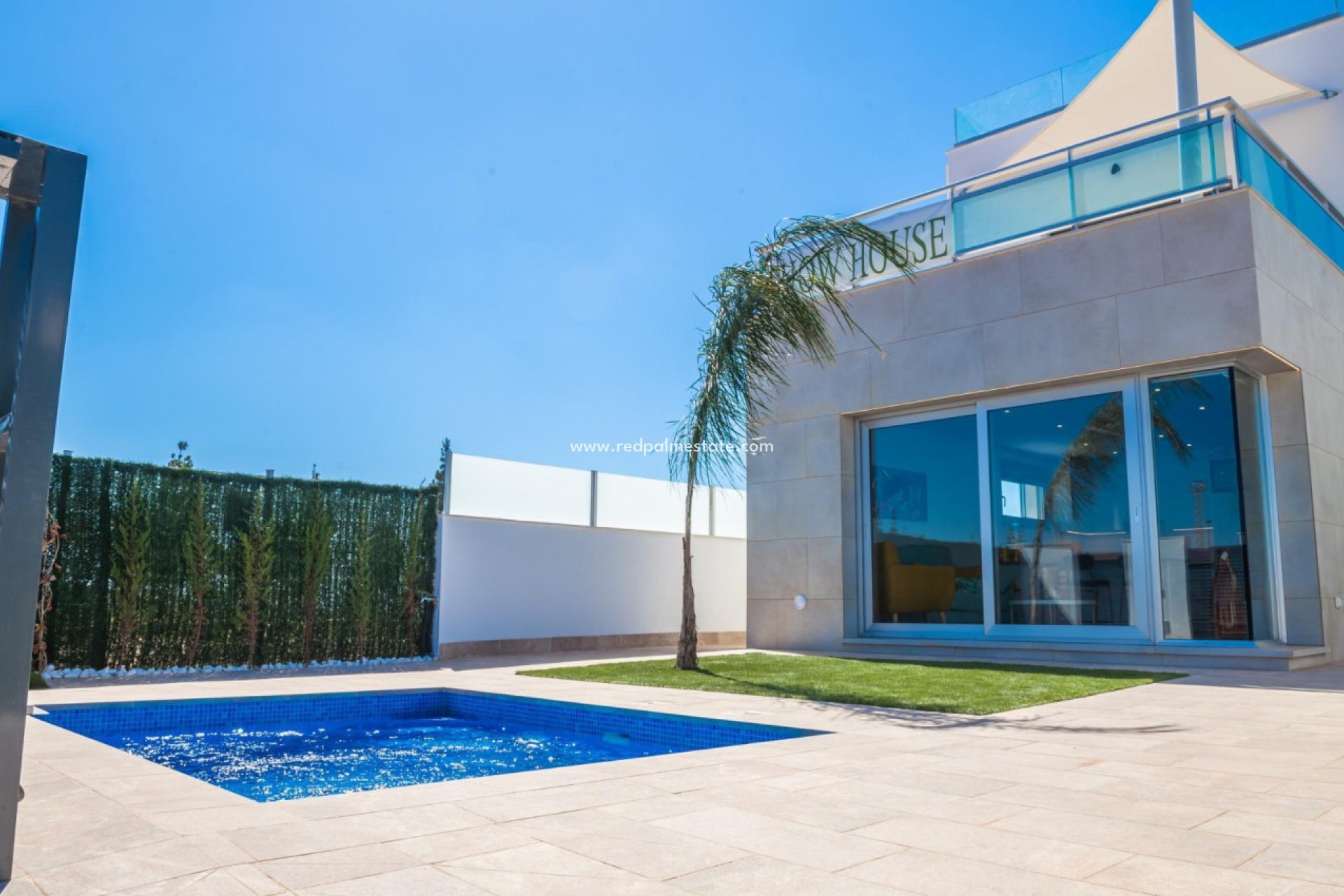 Obra nueva - Villa -
Los Alczares - Serena Golf