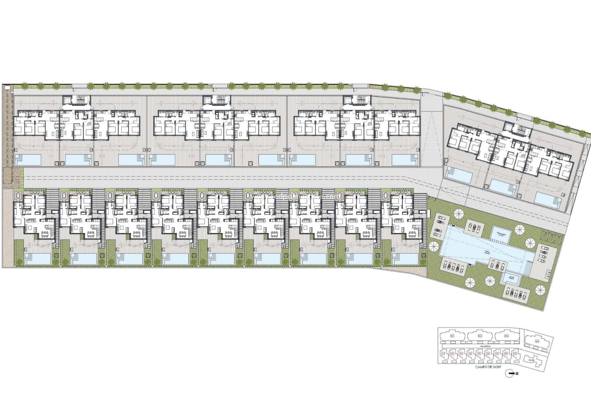 Obra nueva - Villa -
Los Alczares - Serena Golf