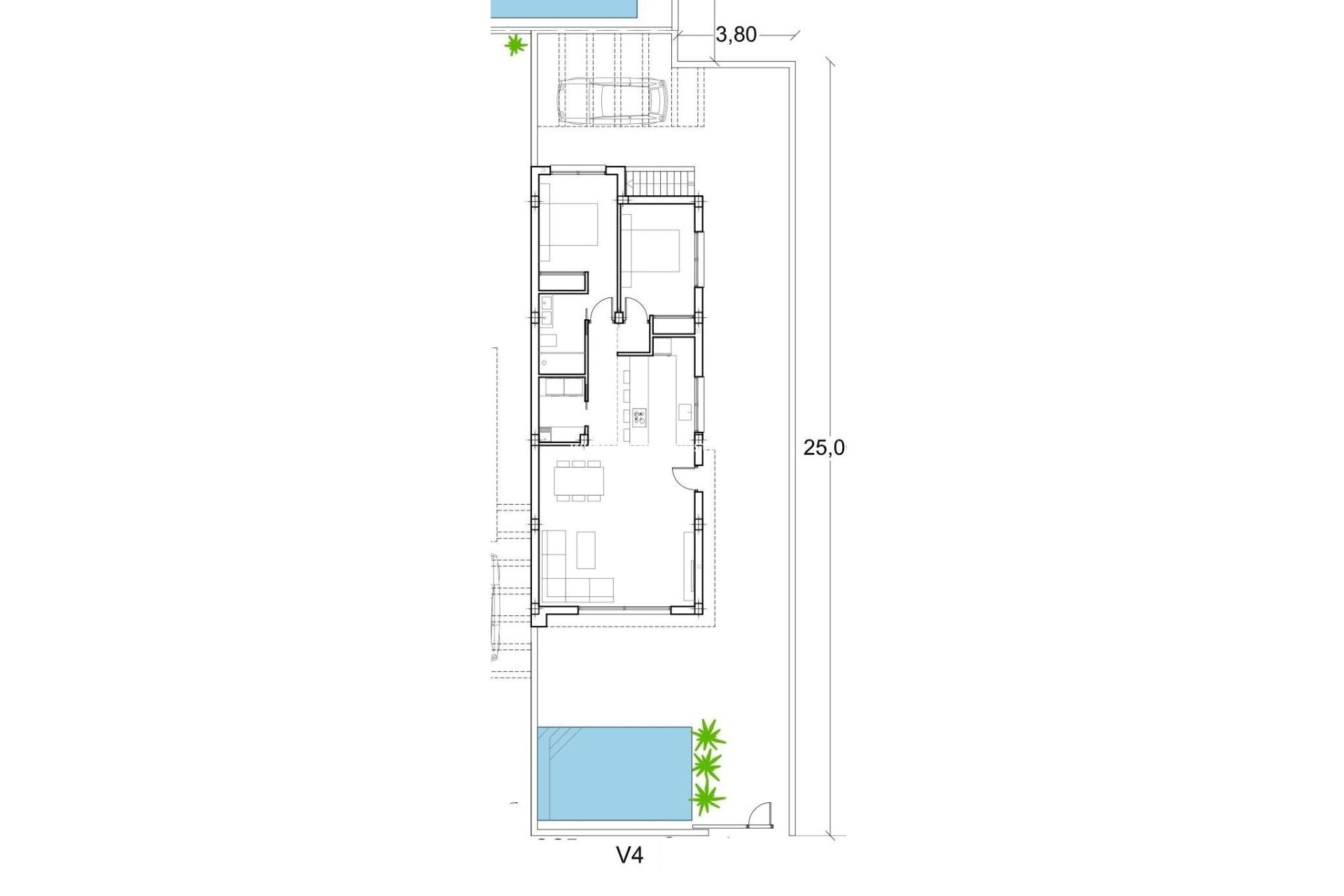 Obra nueva - Villa -
Los Alczares - Serena Golf