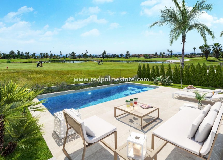 Obra nueva - Villa -
Los Alczares - Serena Golf