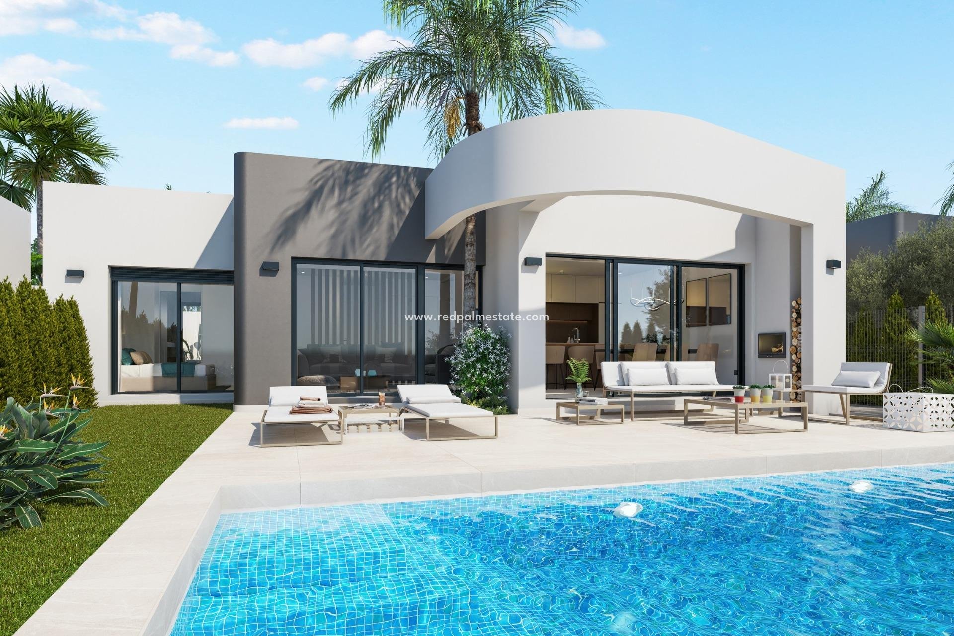 Obra nueva - Villa -
Los Alczares - Serena Golf