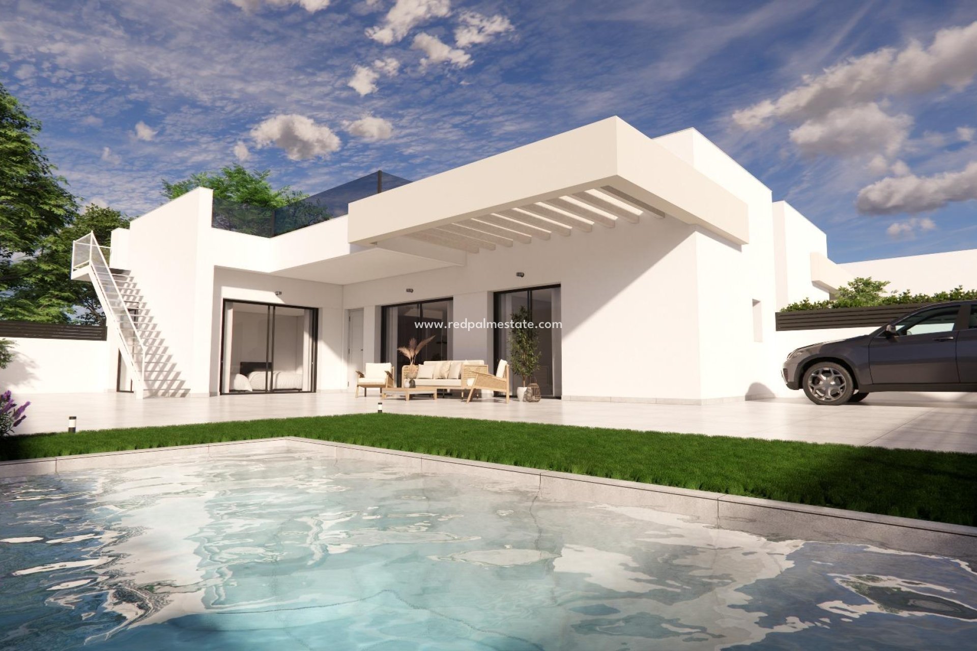 Obra nueva - Villa -
Los Montesinos - La Herada