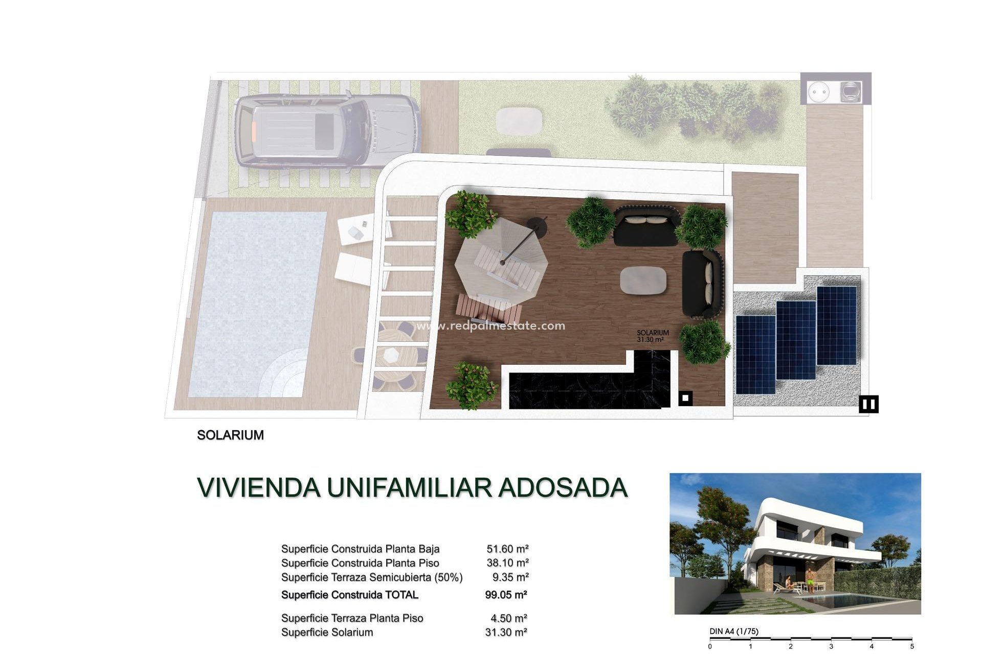 Obra nueva - Villa -
Los Montesinos - La Herada