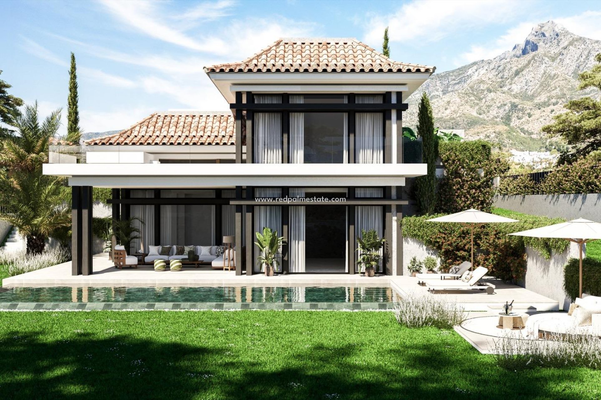 Obra nueva - Villa -
Marbella - Lomas del Virrey