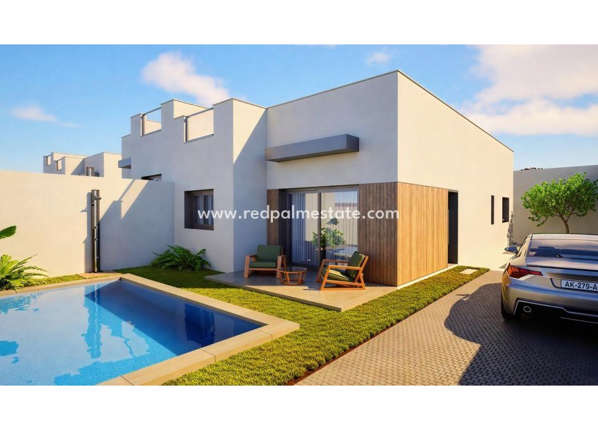 Obra nueva - Villa -
Mazarron - Country Club