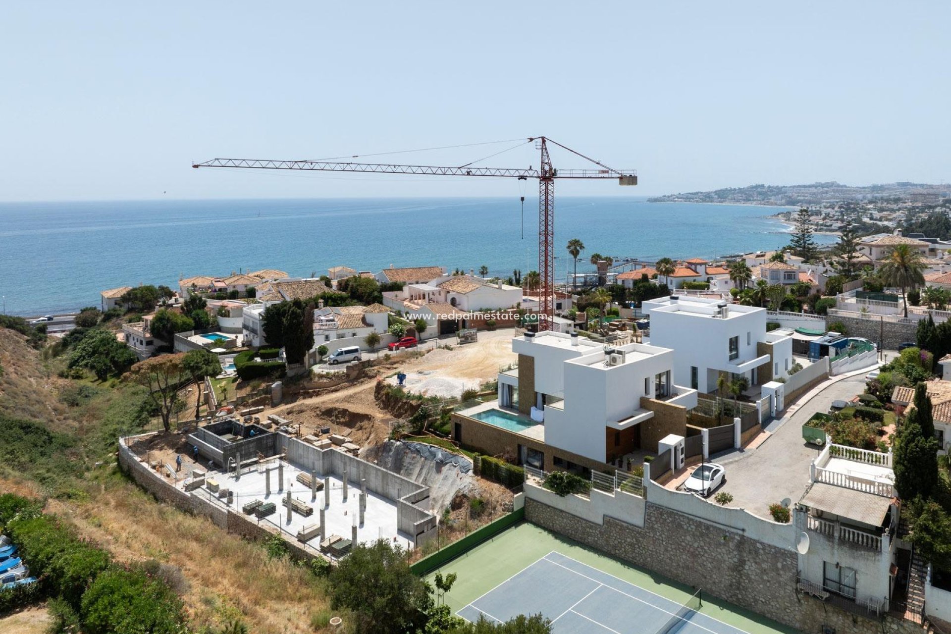 Obra nueva - Villa -
Mijas - Las Farolas
