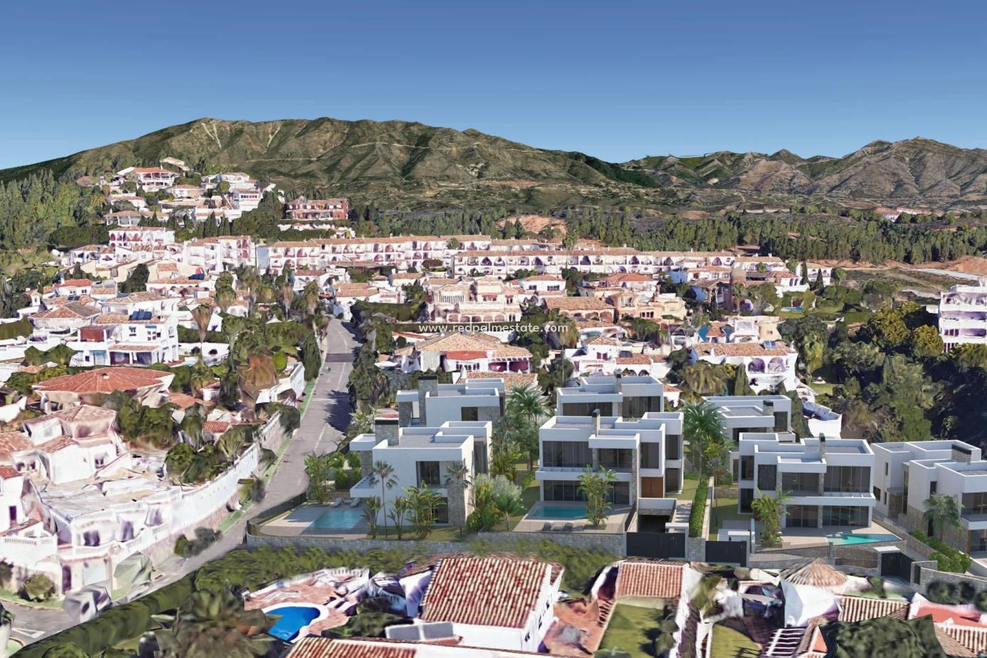 Obra nueva - Villa -
Mijas - Las Farolas
