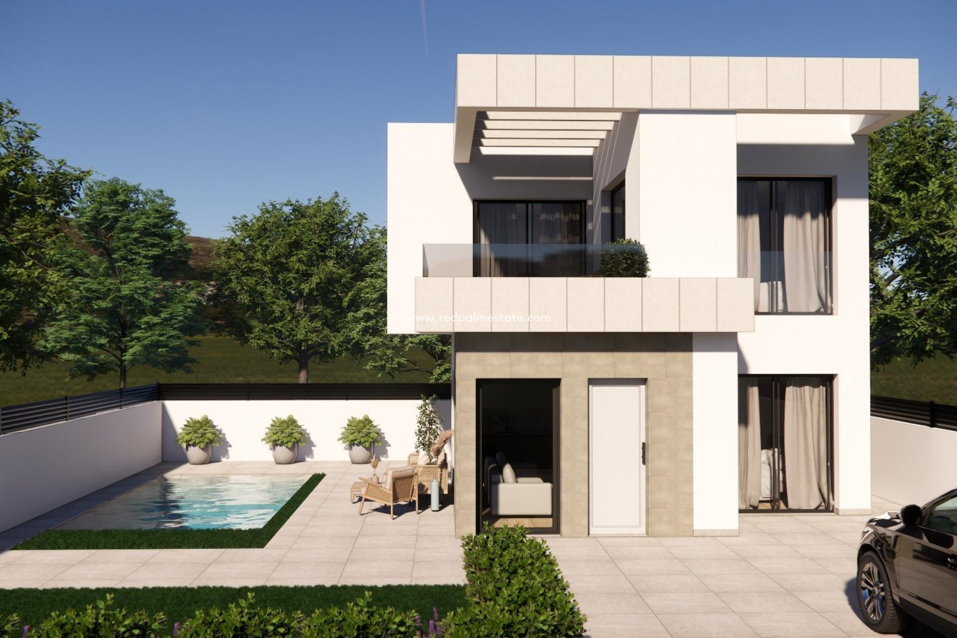 Obra nueva - Villa -
Montesinos - La Herada