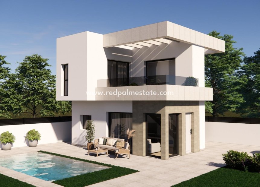 Obra nueva - Villa -
Montesinos - La Herada