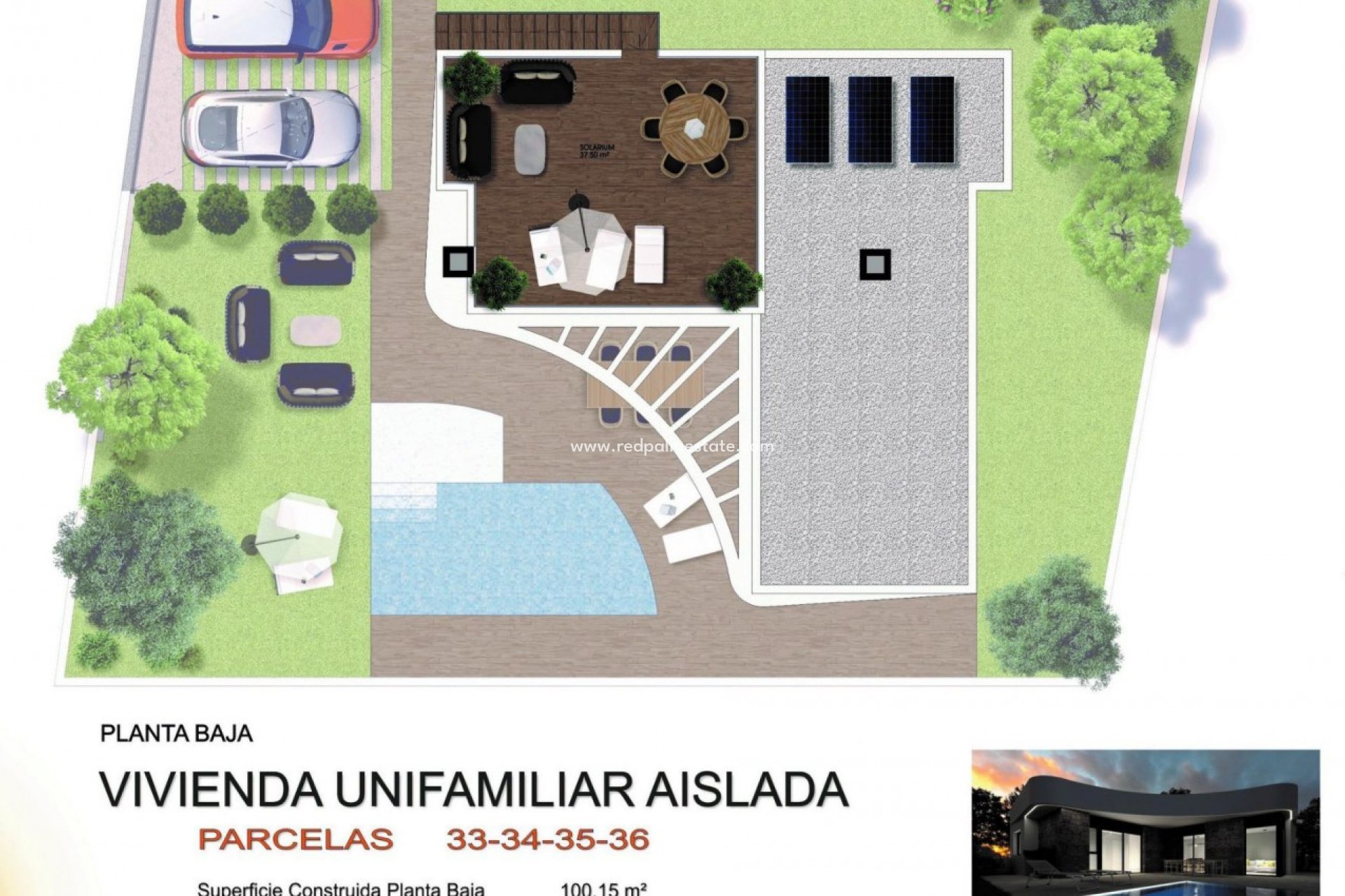 Obra nueva - Villa -
Montesinos - La Herada