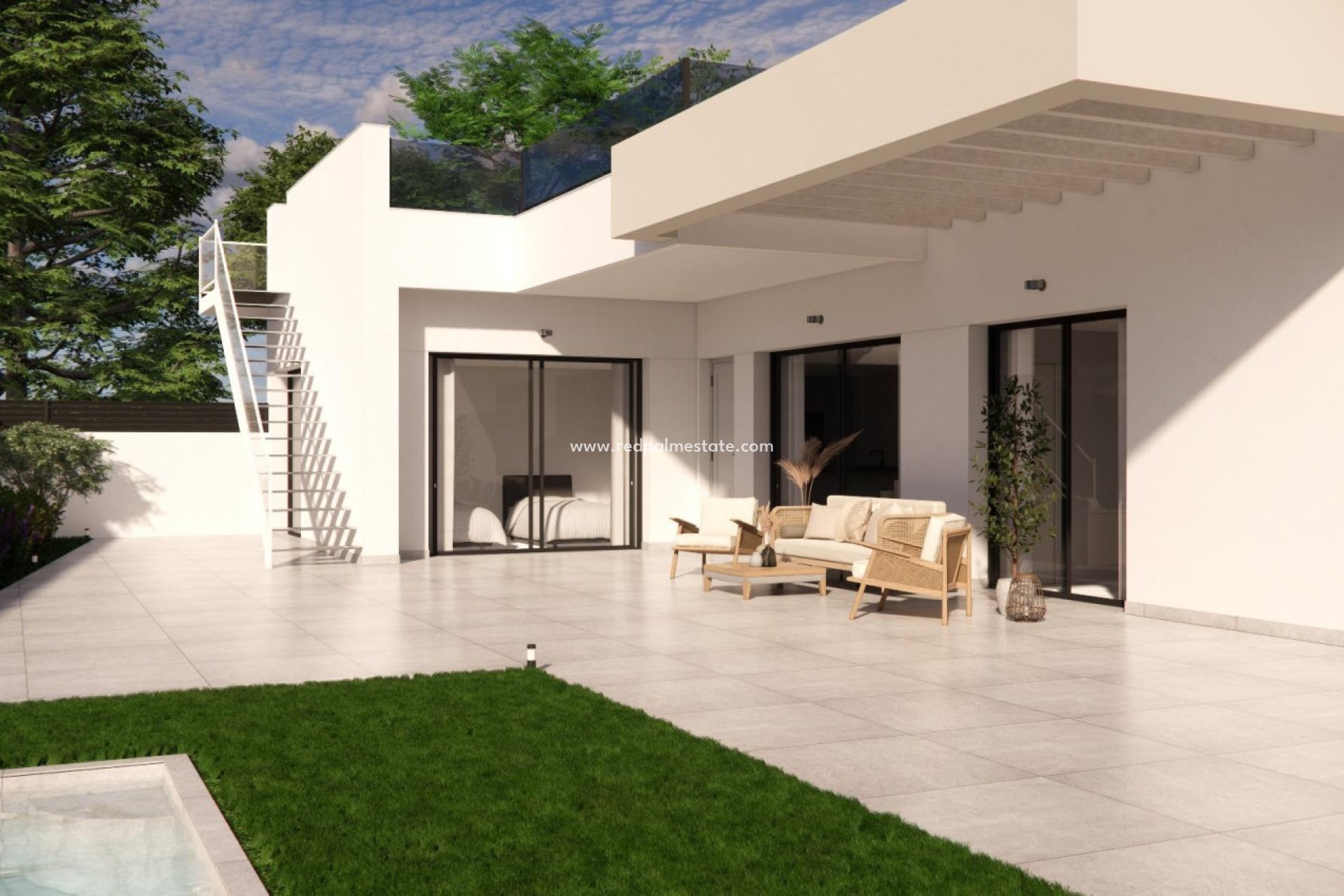 Obra nueva - Villa -
Montesinos - La Herada