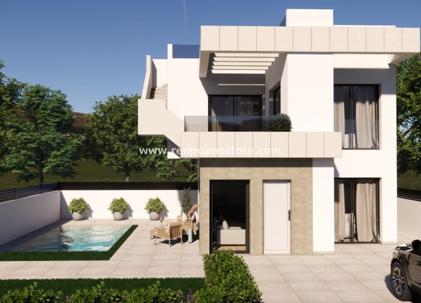 Obra nueva - Villa -
Montesinos - La Herada