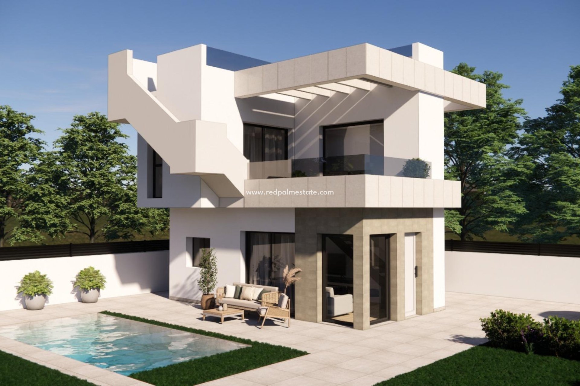 Obra nueva - Villa -
Montesinos - La Herada