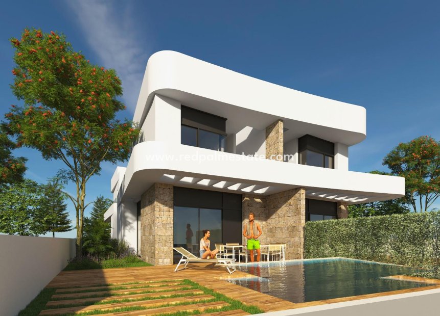 Obra nueva - Villa -
Montesinos - La Herada