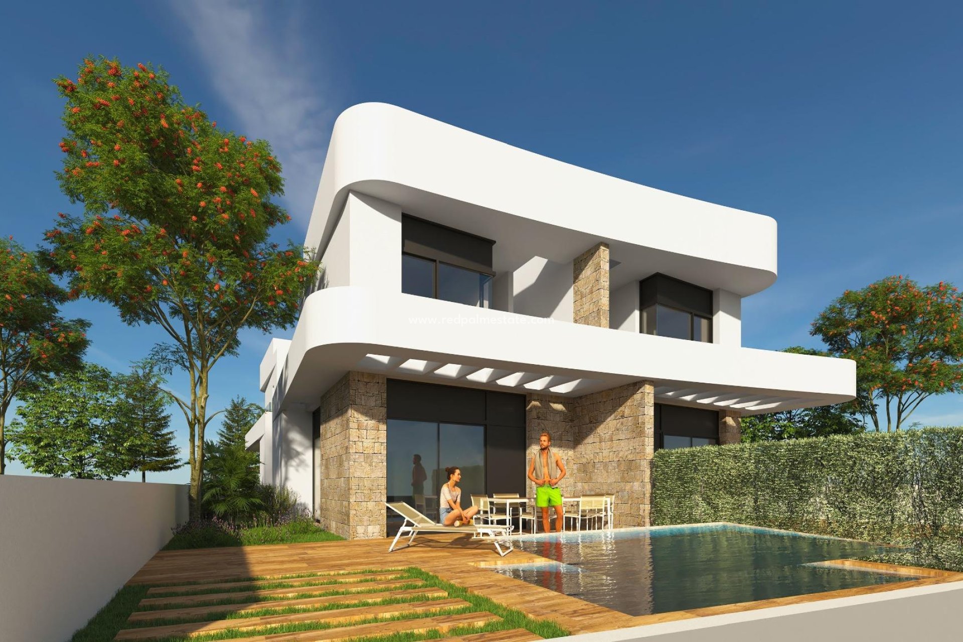 Obra nueva - Villa -
Montesinos - La Herada