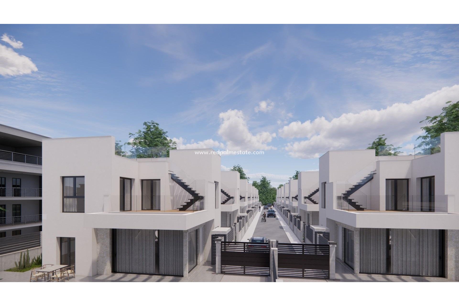 Obra nueva - Villa -
Montesinos - La Herada