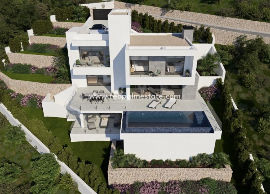 Obra nueva - Villa -
Moraira - Cumbre Del Sol