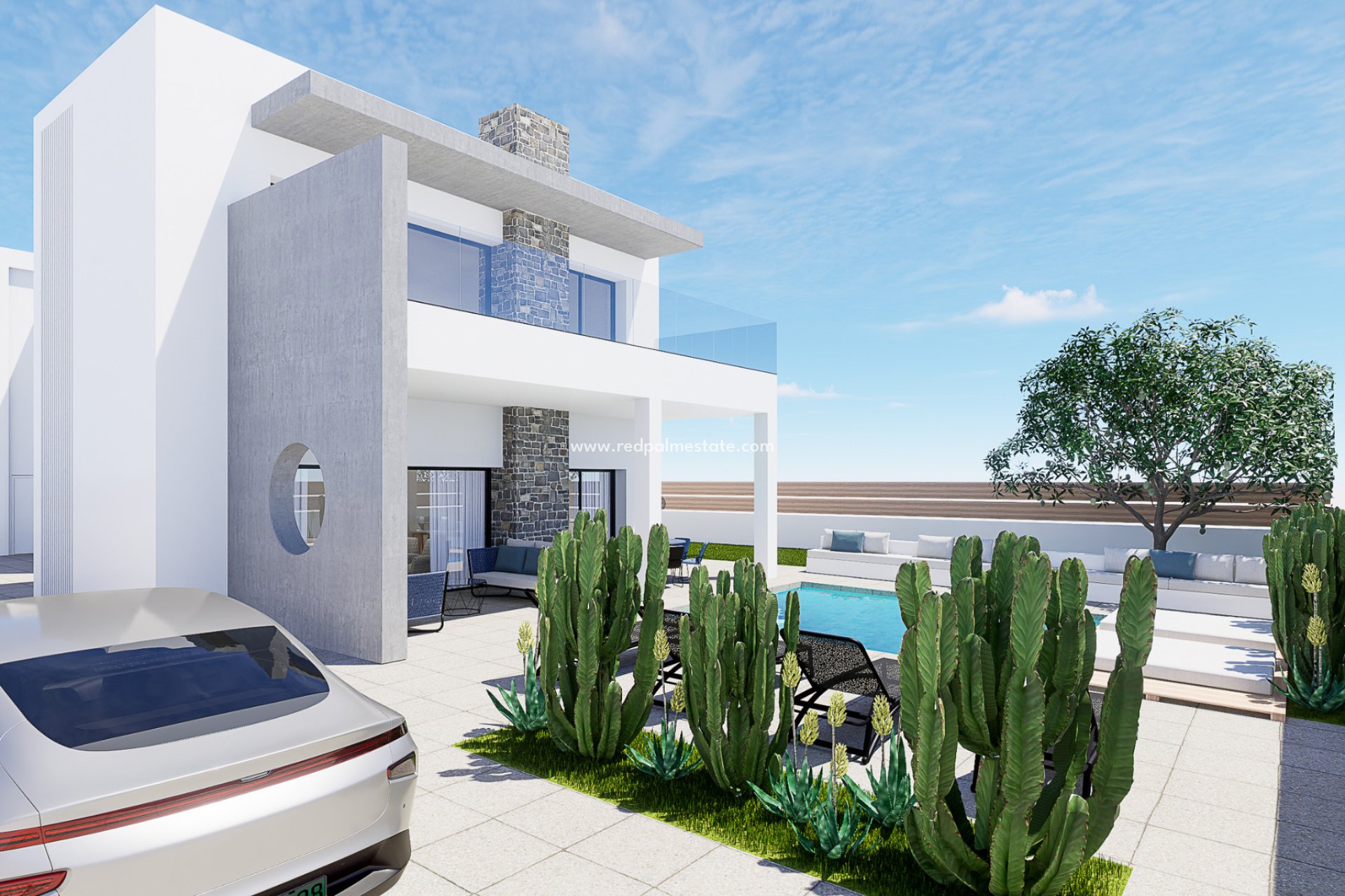 Obra nueva - Villa -
Orihuela Costa - La Zenia