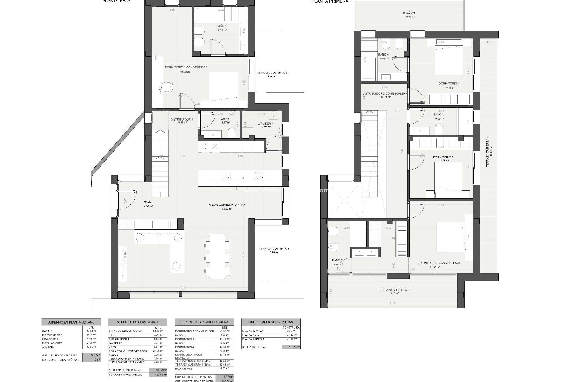 Obra nueva - Villa -
Orihuela Costa - La Zenia