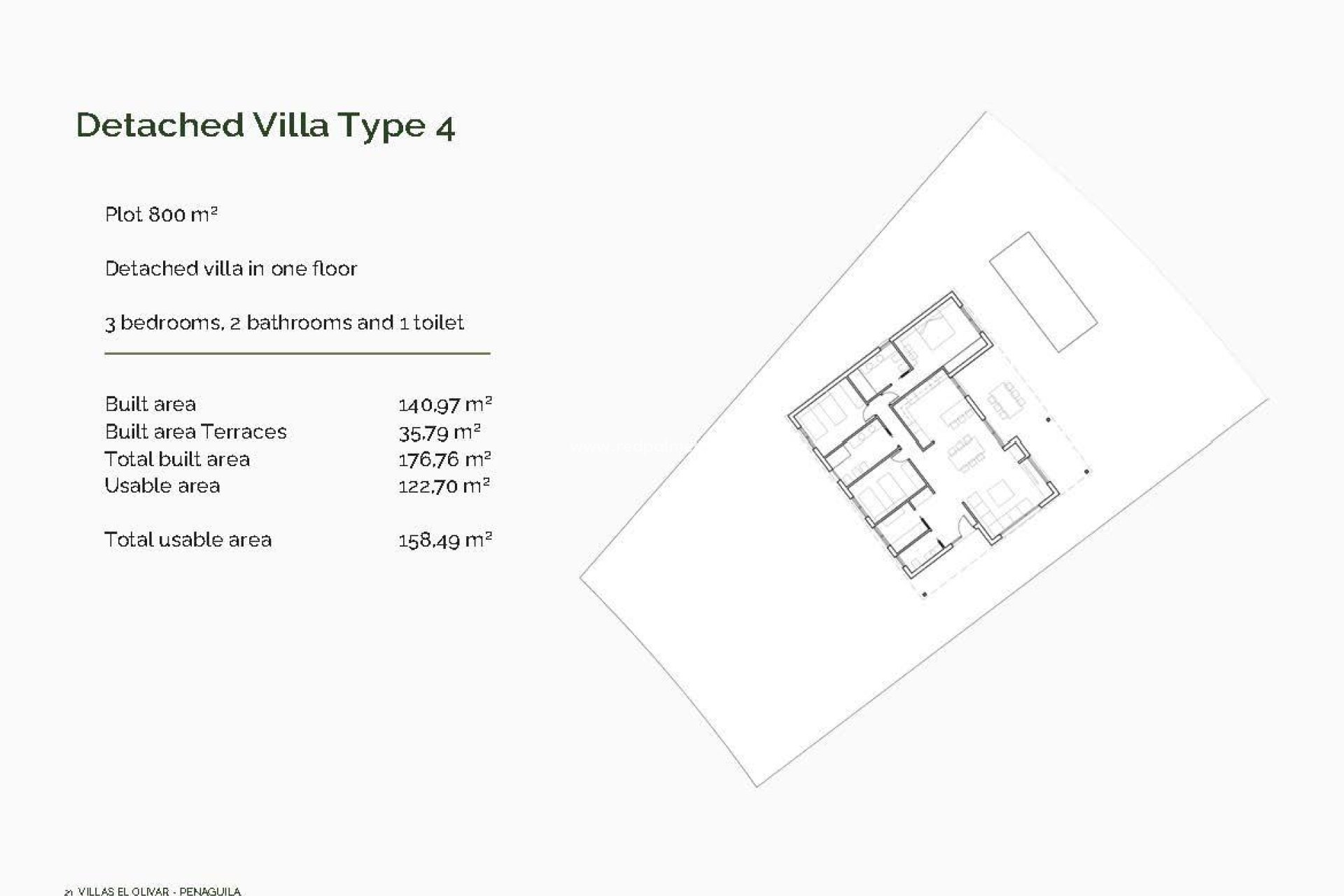 Obra nueva - Villa -
Penàguila - El Olivar