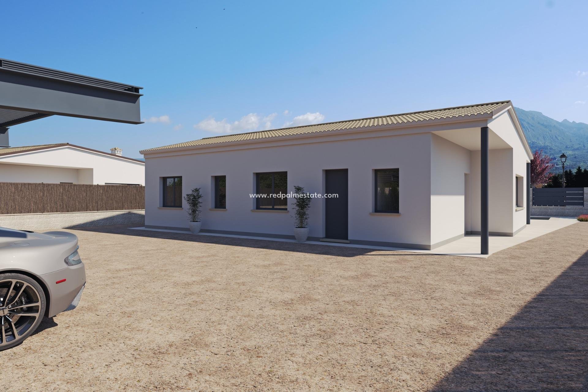 Obra nueva - Villa -
Penàguila - El Olivar