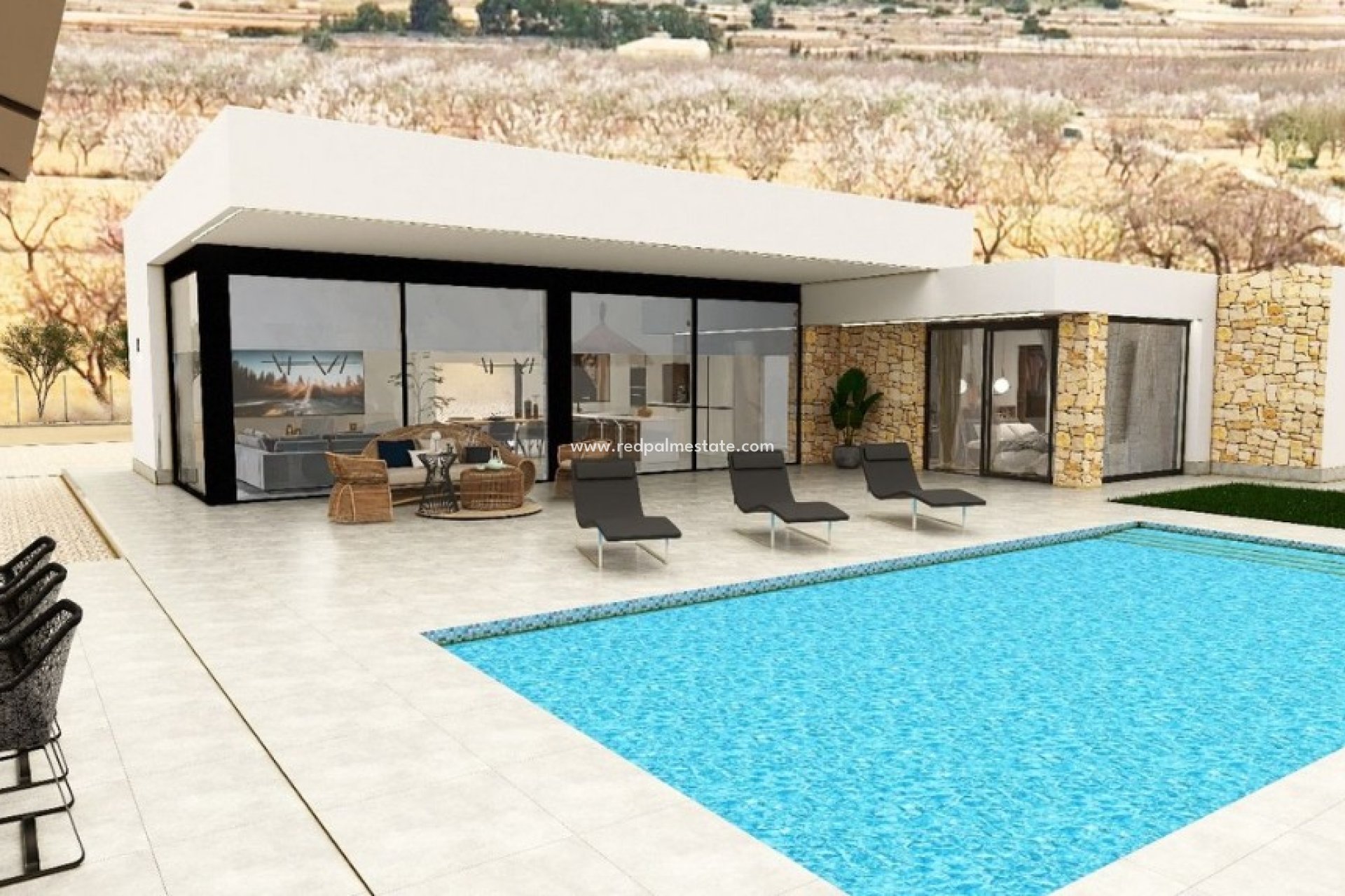 Obra nueva - Villa -
Pinoso - Lel