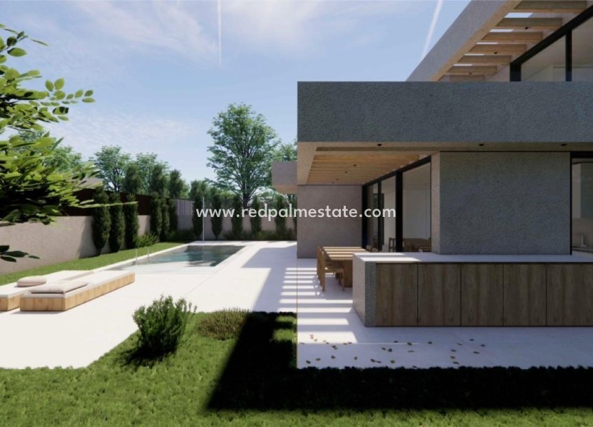 Obra nueva - Villa -
Polop - La Alberca