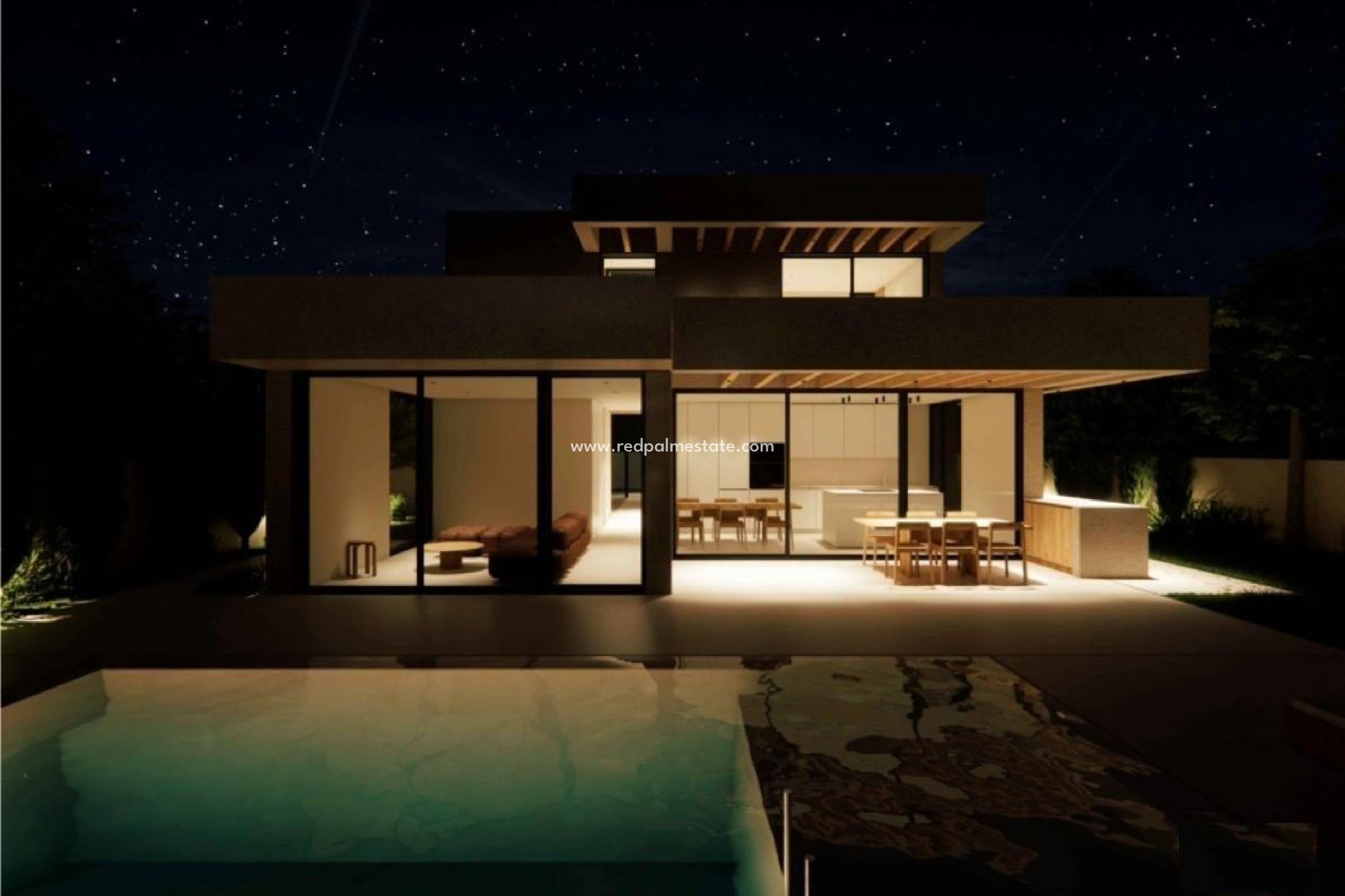 Obra nueva - Villa -
Polop - La Alberca