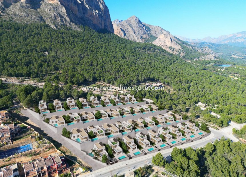 Obra nueva - Villa -
Polop - Polop Hills