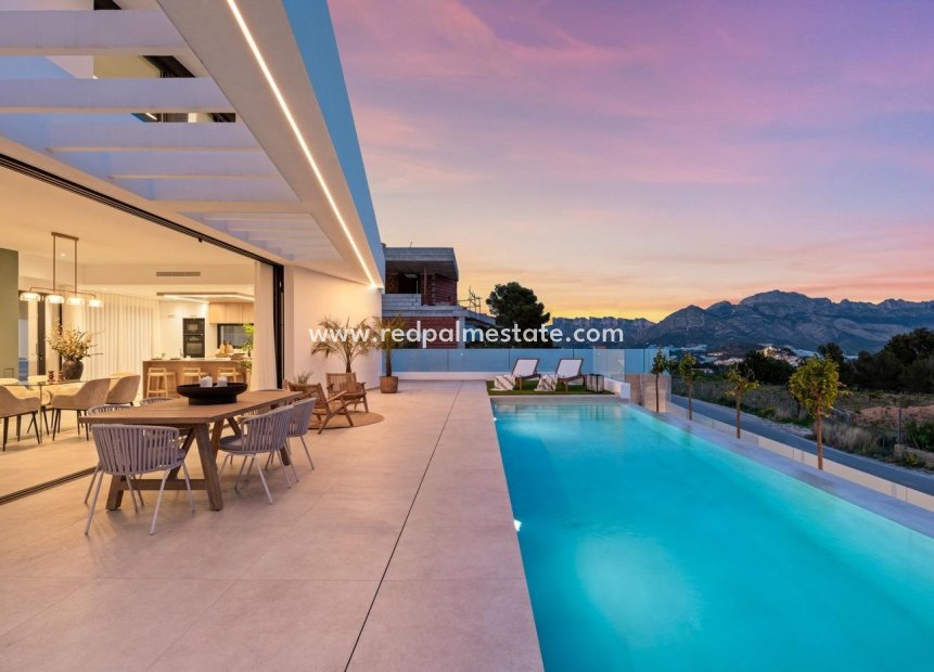 Obra nueva - Villa -
Polop - Urbanizaciones