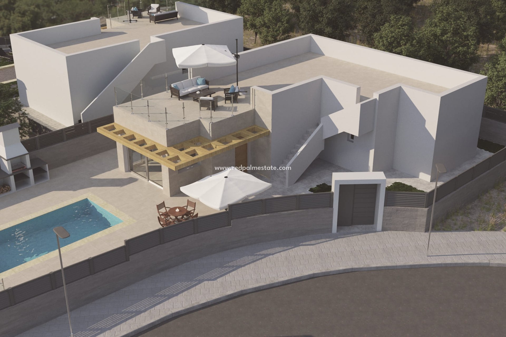 Obra nueva - Villa -
Polop