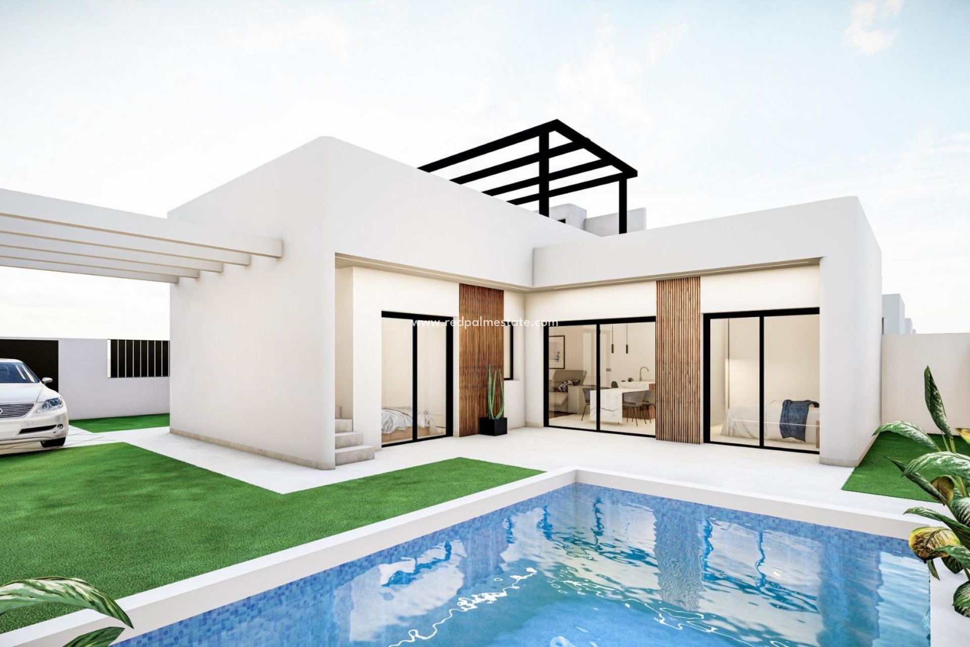 Obra nueva - Villa -
Torre Pacheco - Roldán
