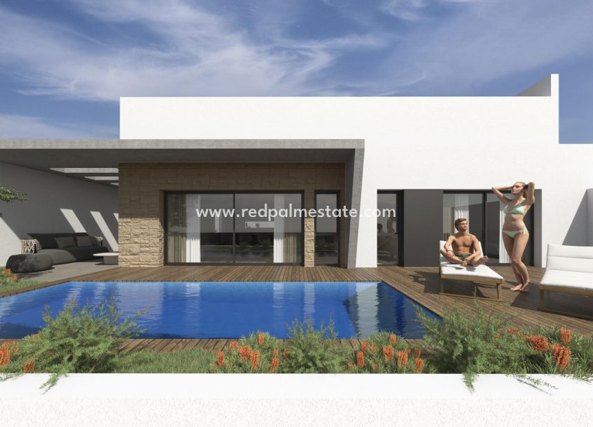 Obra nueva - Villa -
Torrevieja - Nueva Torrevieja - Aguas Nuevas