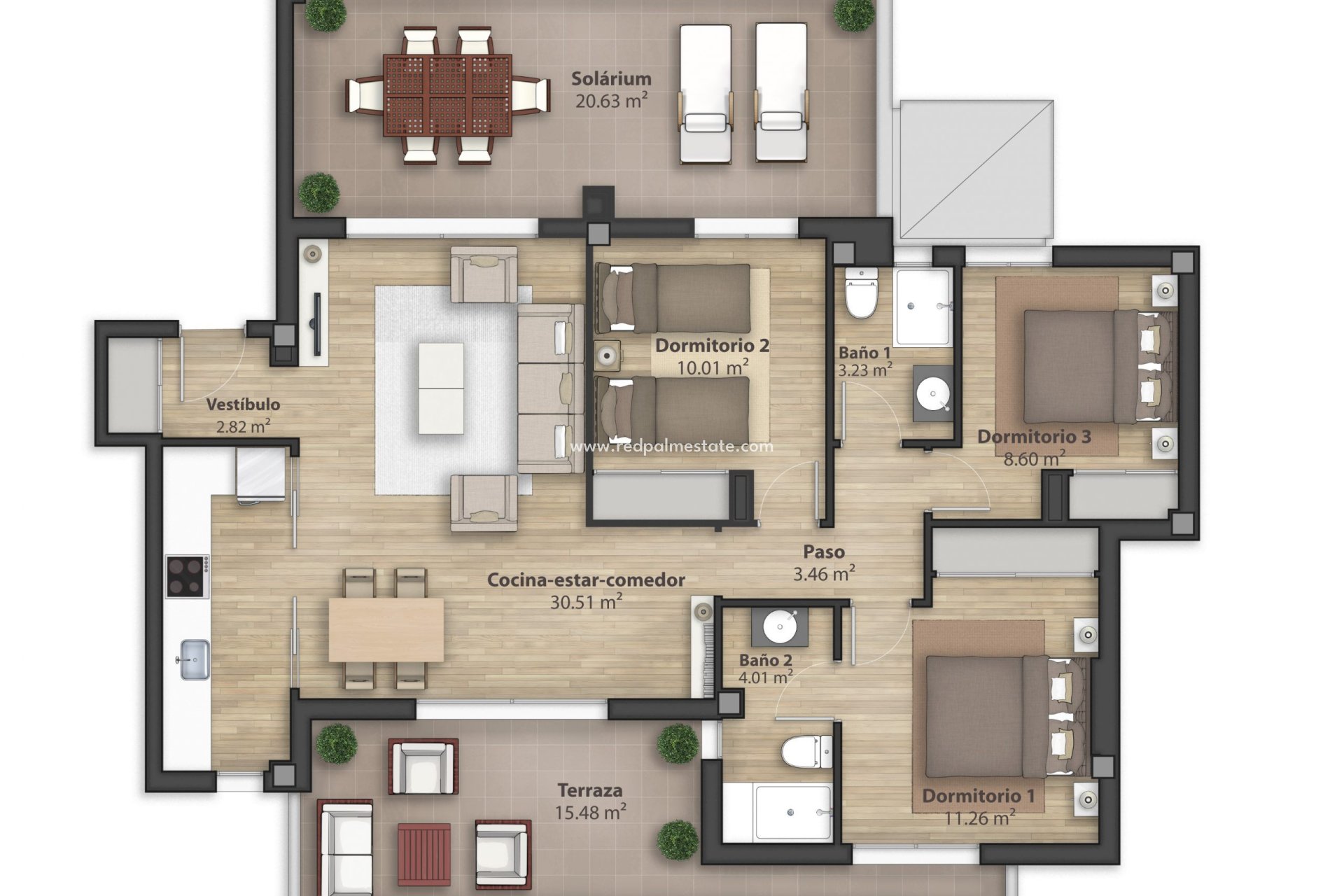 Resale - Apartment -
Roda Golf Resort - Inland