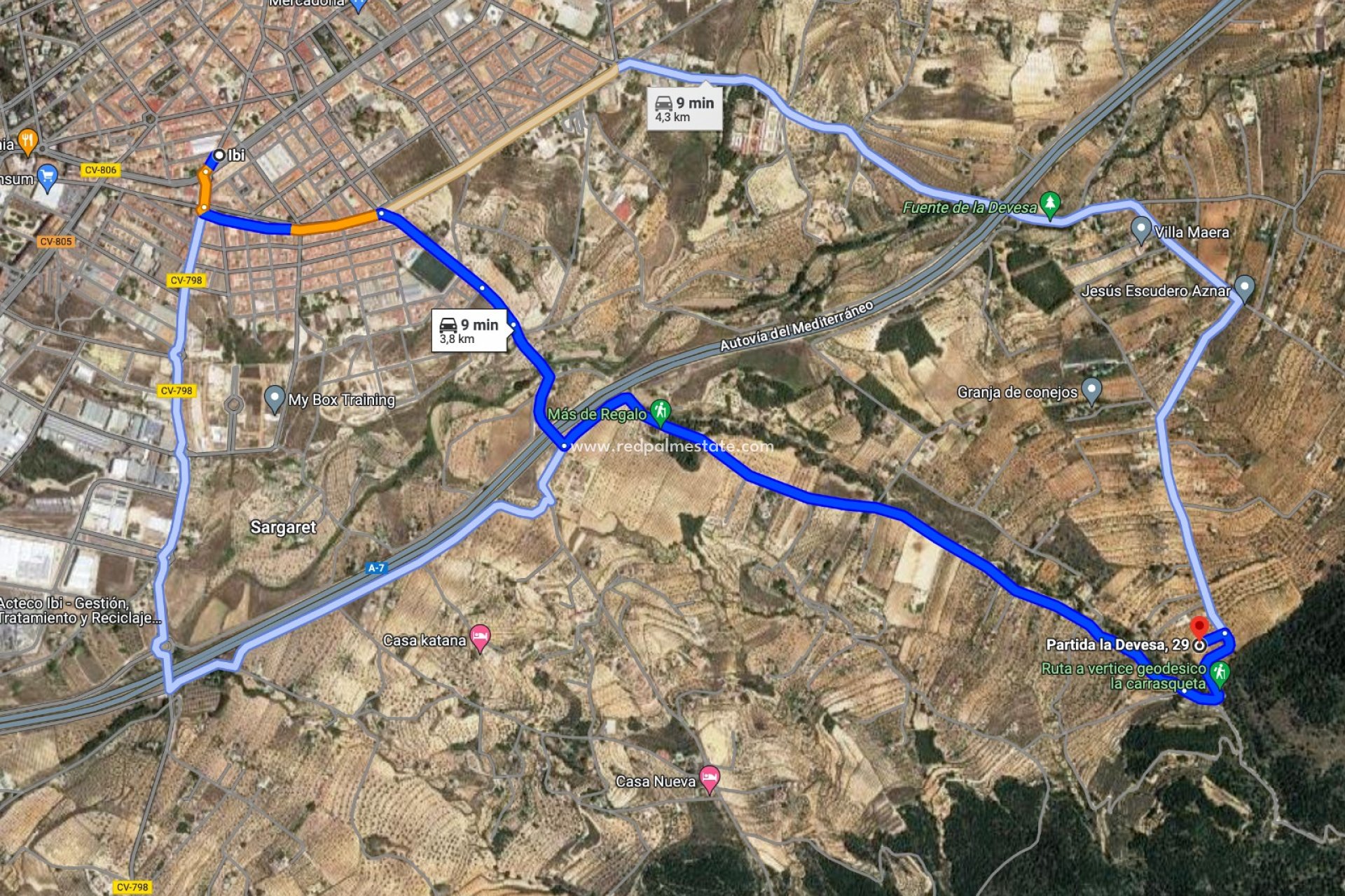 Resale - Plot -
Ibi - Costa Blanca