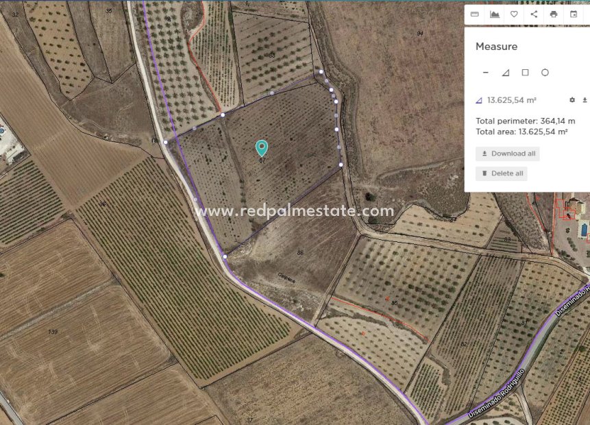 Resale - Plot -
Pinoso - Inland