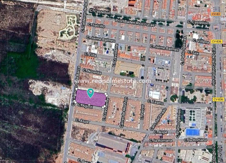 Resale - Plot -
Pinoso - Inland