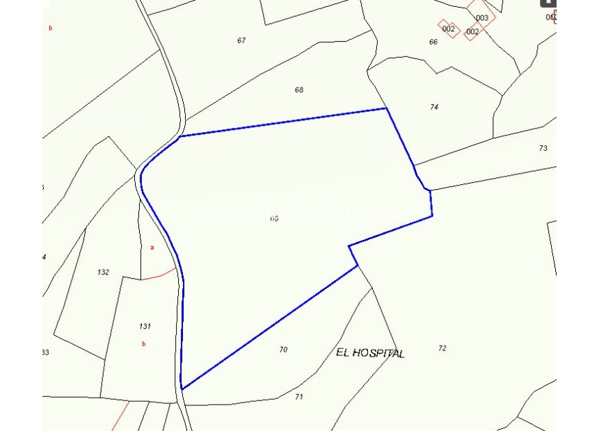 Resale - Plot -
Pinoso - Inland