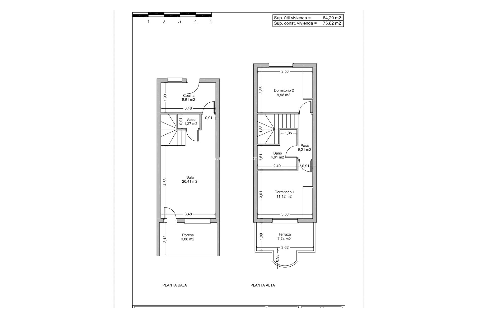 Resale - Town House -
Ciudad Quesada/Rojales - Rojales