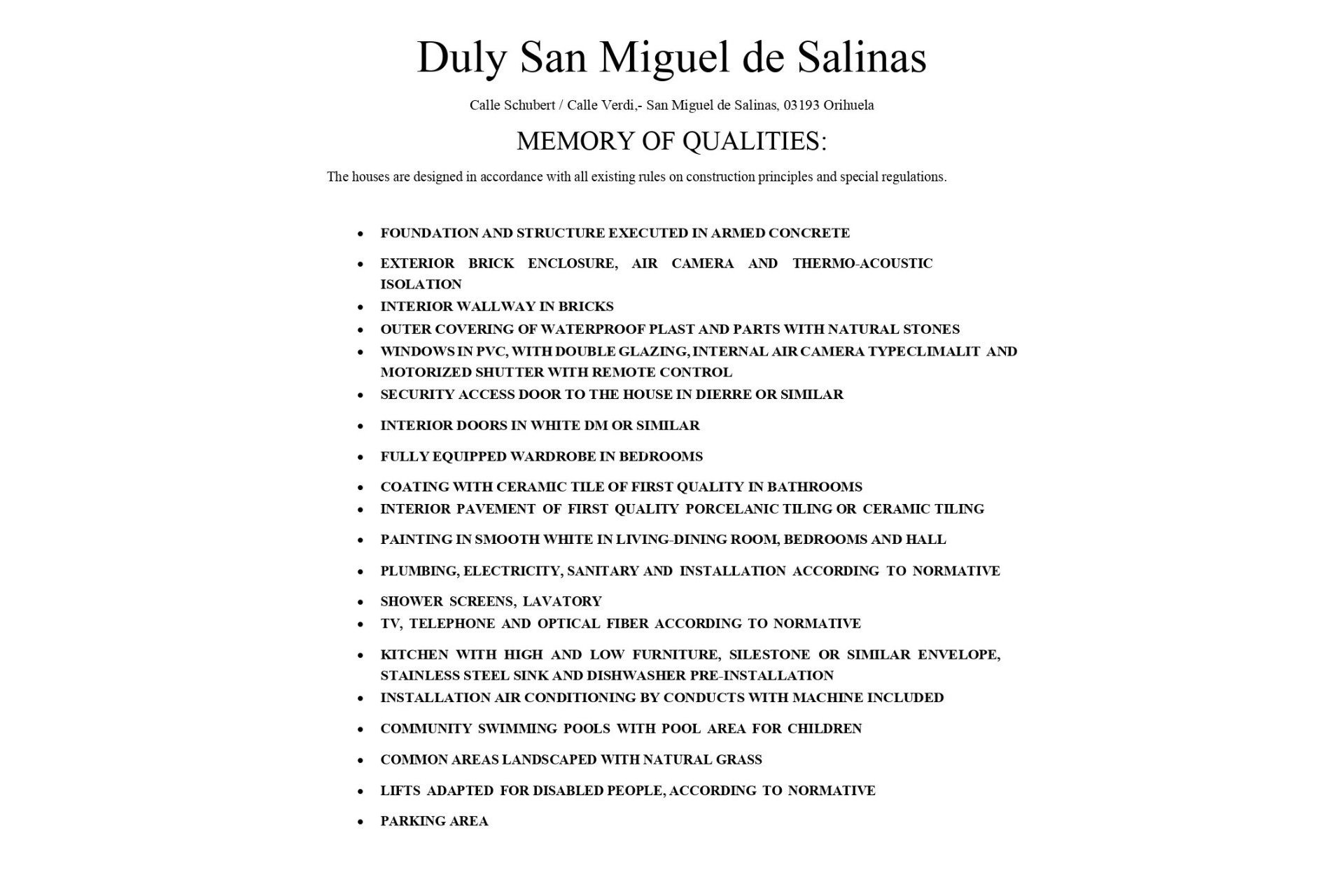 Reventa - Apartamento -
San Miguel de Salinas