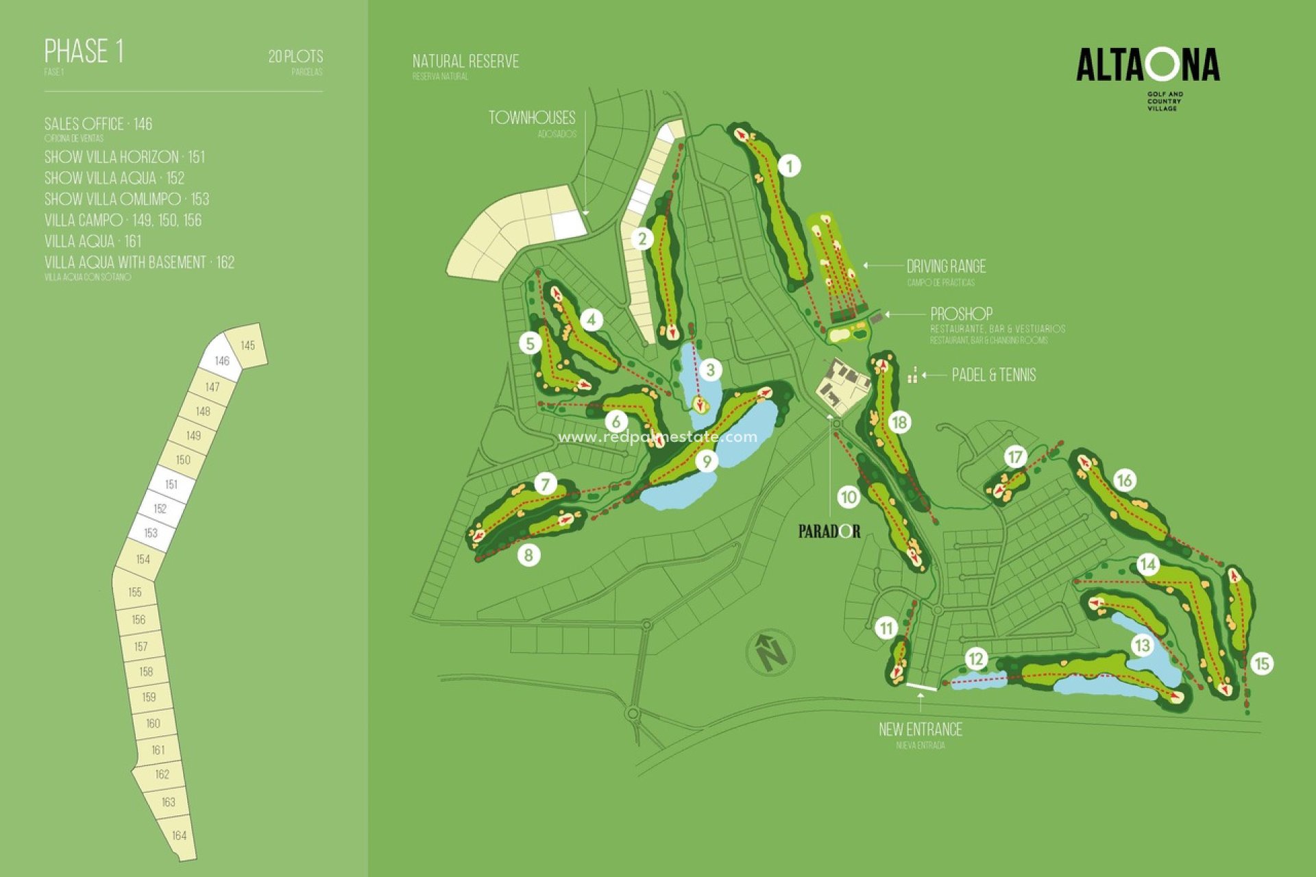 Reventa - Apartmentos -
Altaona Golf resort - Inland