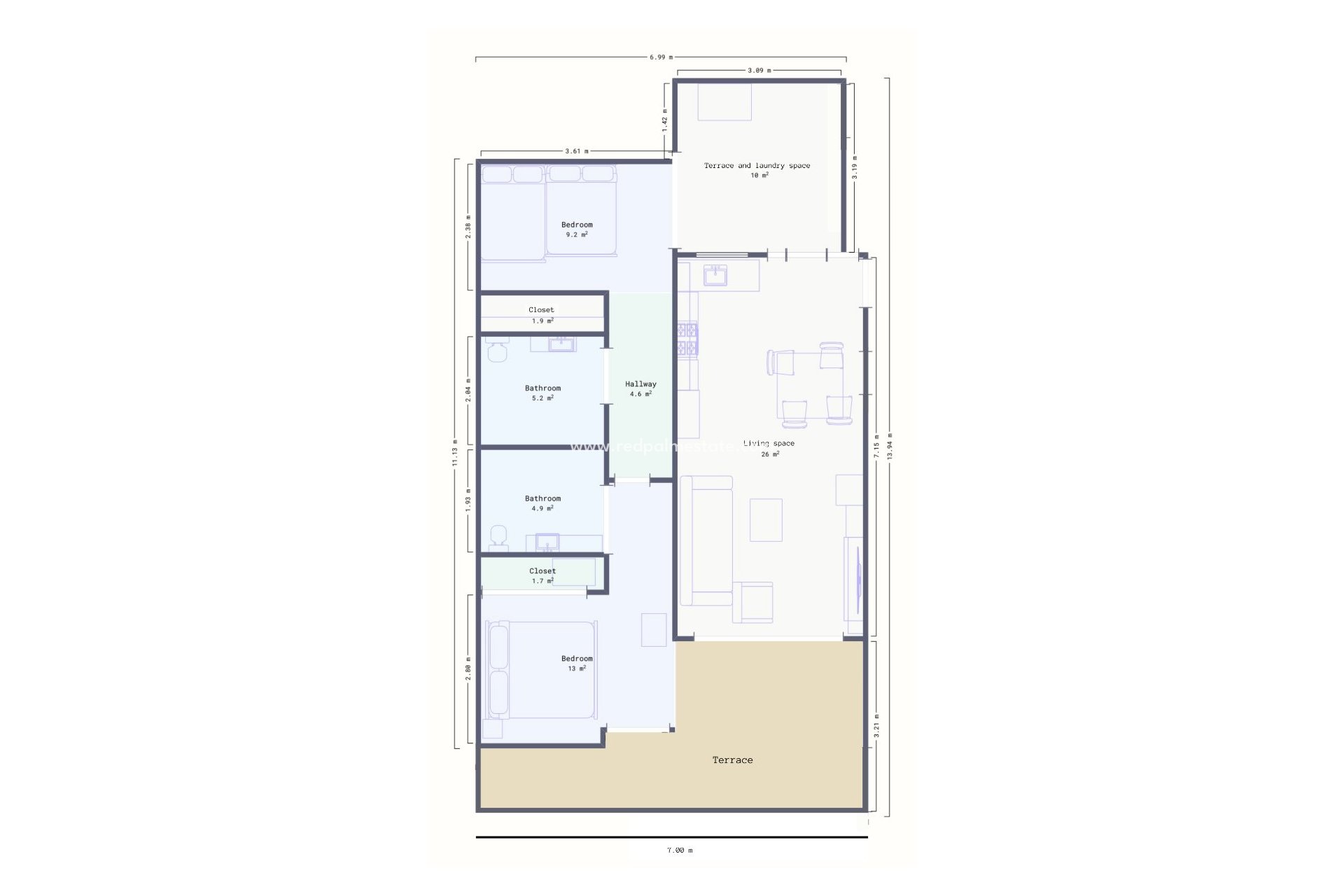 Reventa - Apartmentos -
Orihuela Costa - Costa Blanca