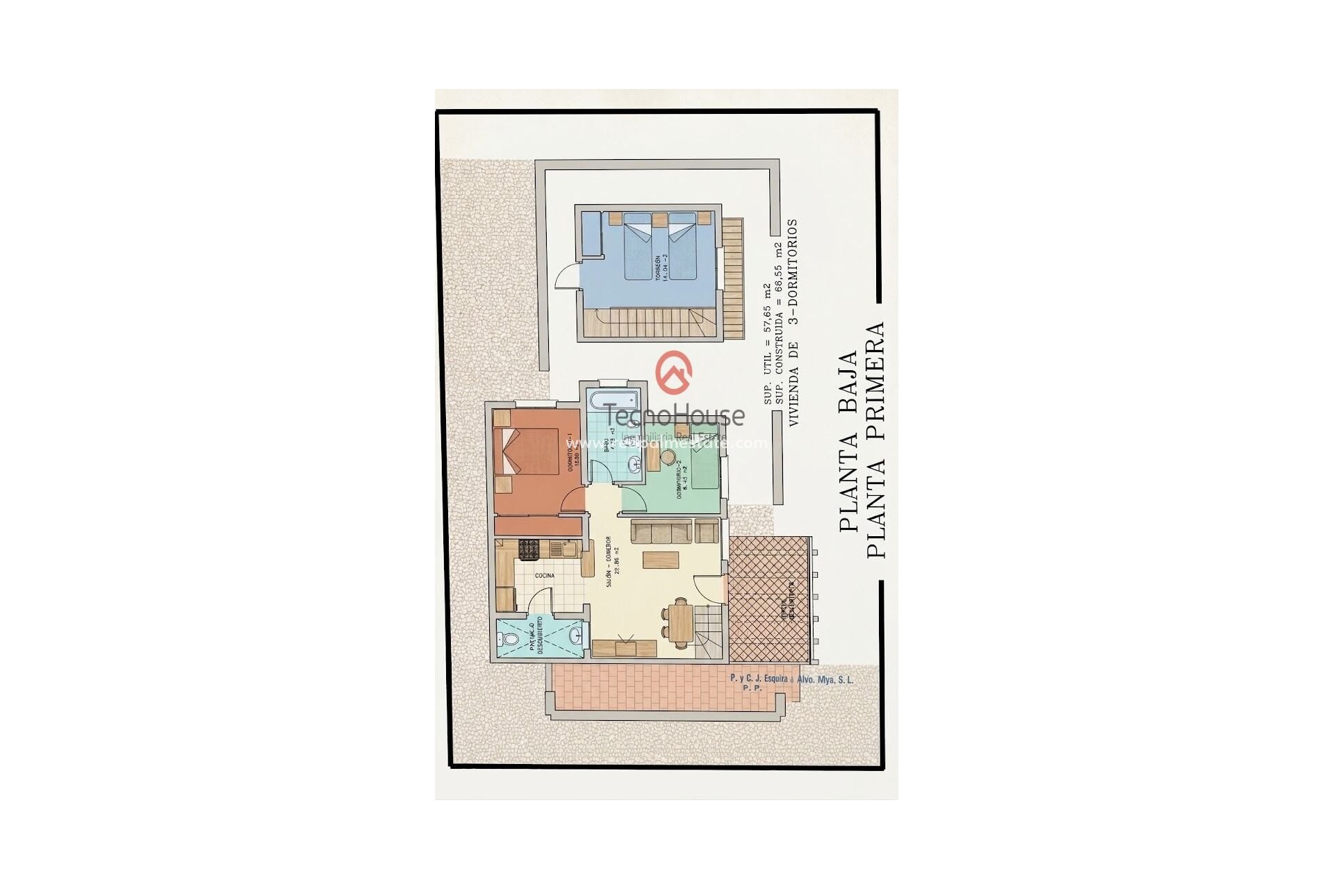 Reventa - Casa Adosada -
Orihuela Costa - Playa Flamenca