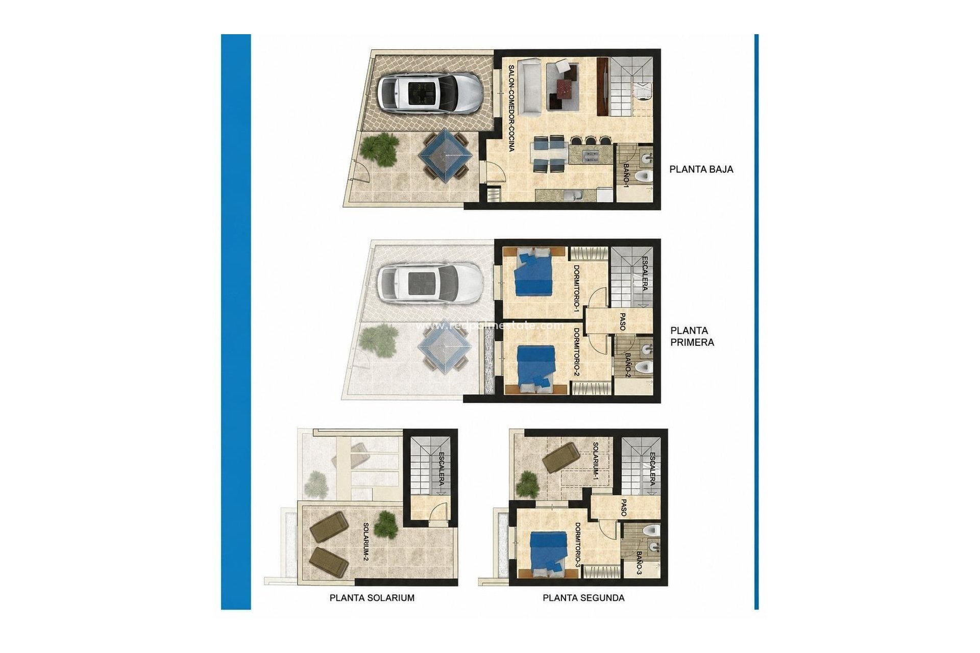 Reventa - Casa Adosada -
Orihuela Costa - Villamartín