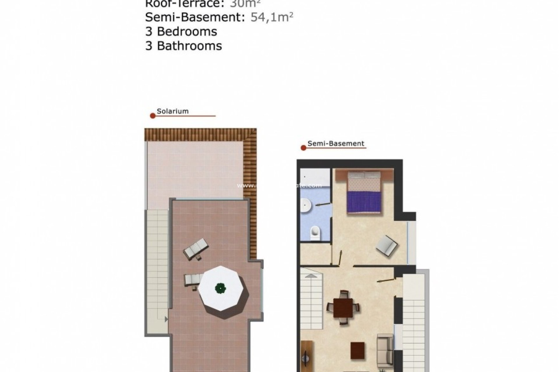 Reventa - Semi separado -
Rojales