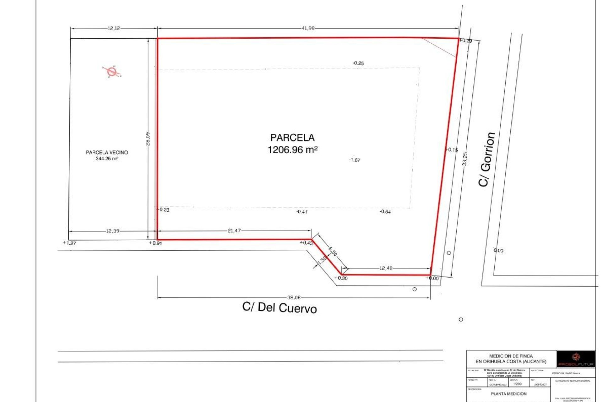 Reventa - Solar urbano edificable -
Orihuela Costa - Playa Flamenca