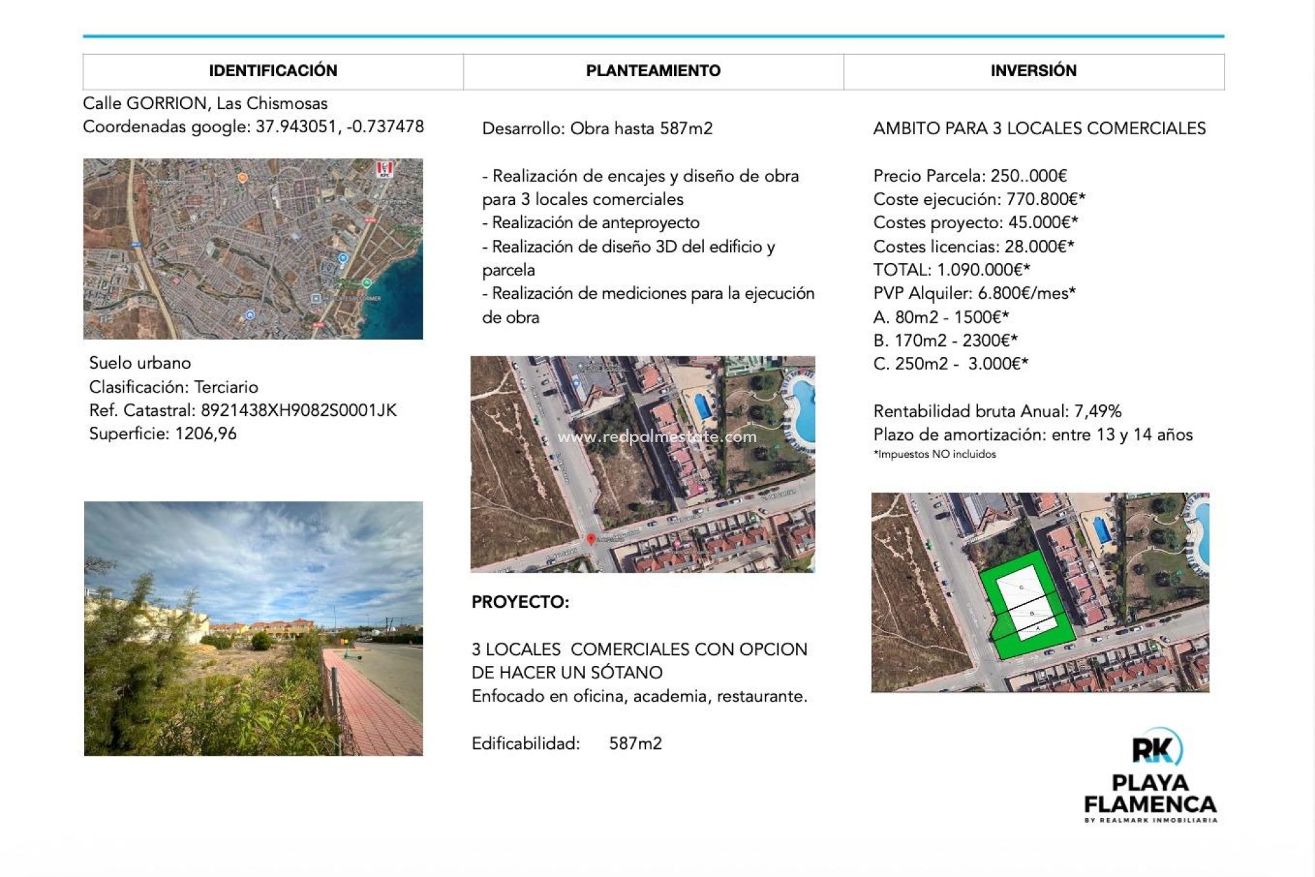 Reventa - Trama -
Orihuela Costa - La Florida